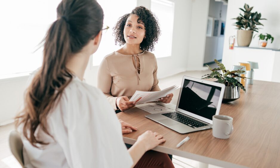 Estate agent advising a buyer on Pontefract property investment near Monkhill, Tanshelf and Baghill stations