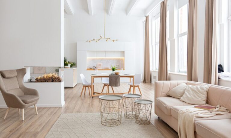 Bright open-plan living and dining space in a Pontefract home showing the extra space buyers can achieve in 2026 compared with Leeds and York prices